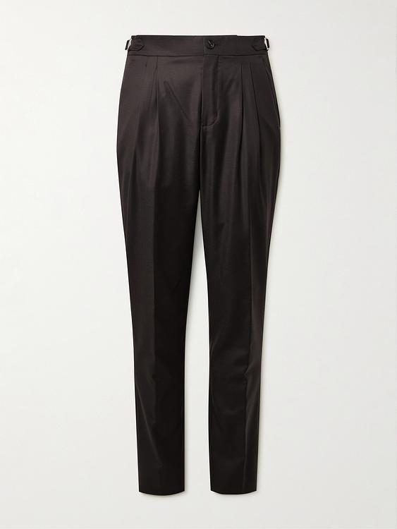 Black suit trousers from Mr P.