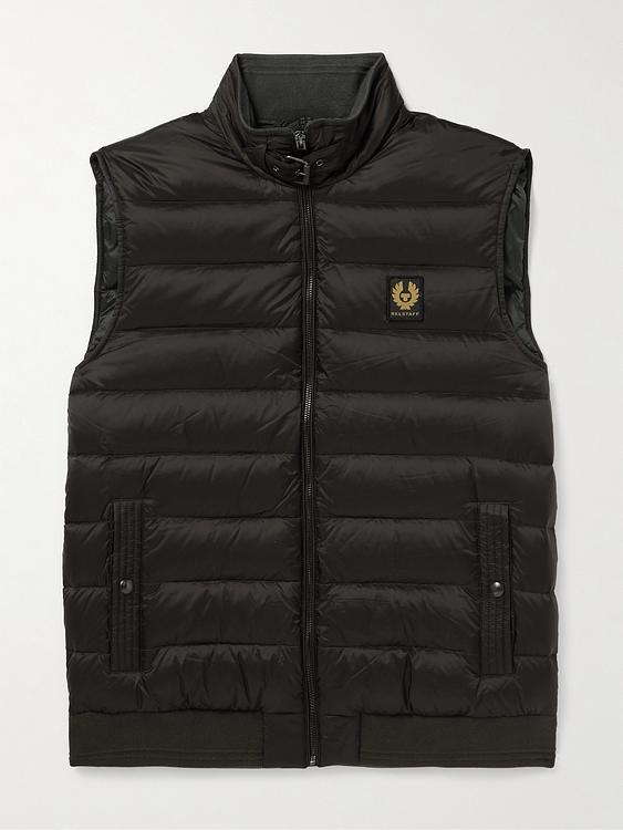 Black vest from Belstaff