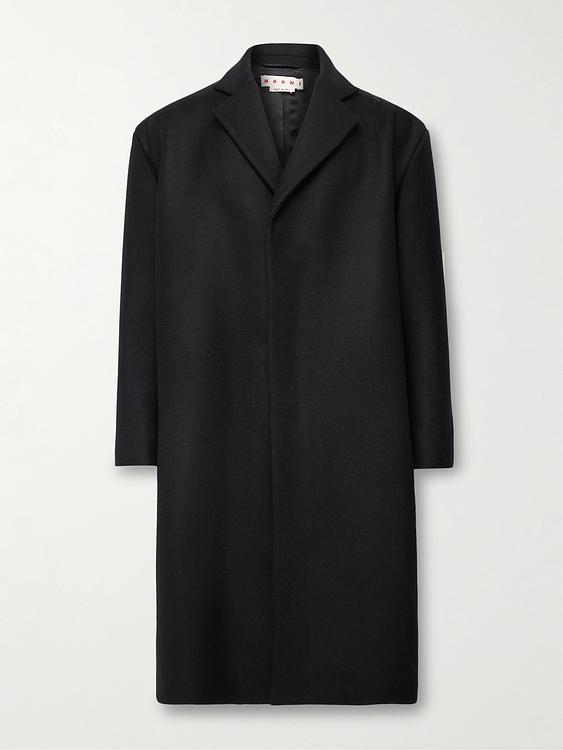 Black coat from Marni