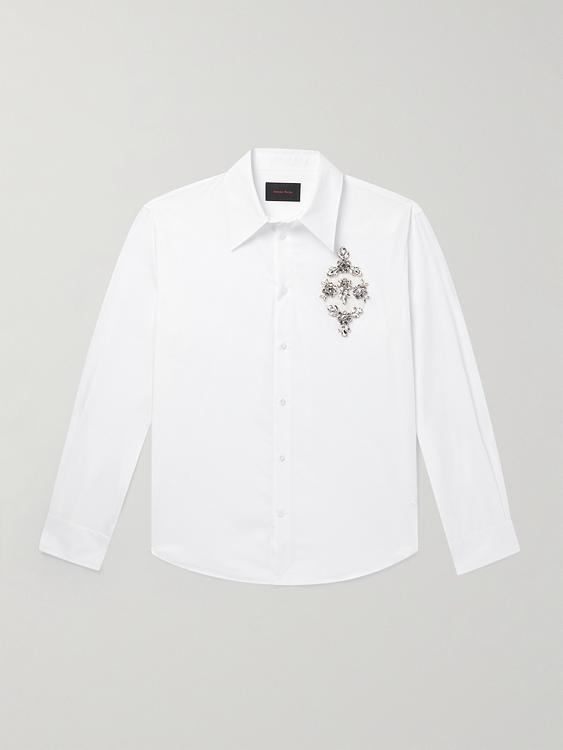 White casual jacket from Simone Rocha