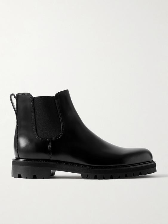 Black chelsea boots from Mr P.