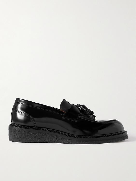 Black loafers from Mr P.