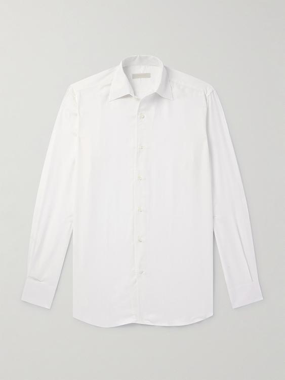 White casual shirt from Saman Amel