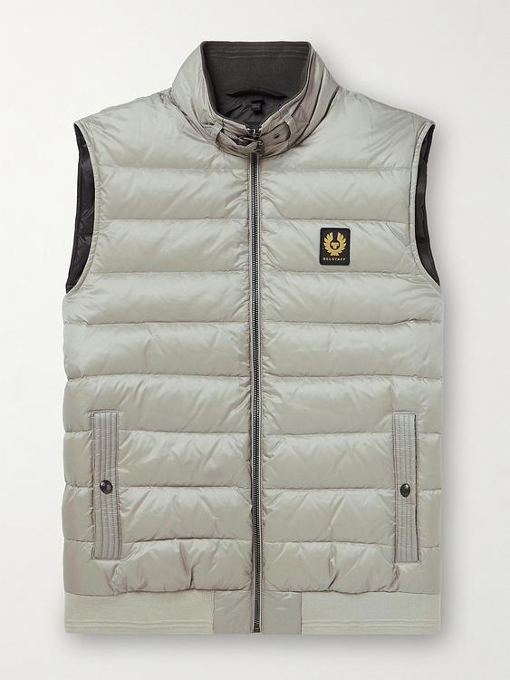 Grey vest from Belstaff