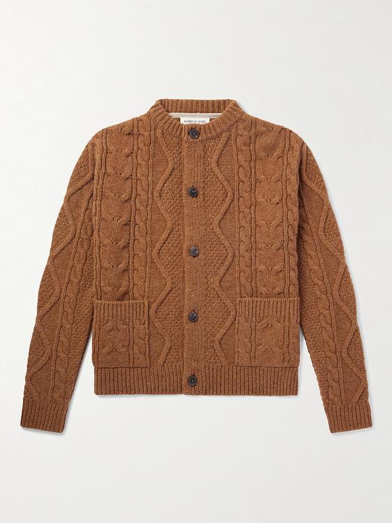 Brown cardigan from A Kind Of Guise