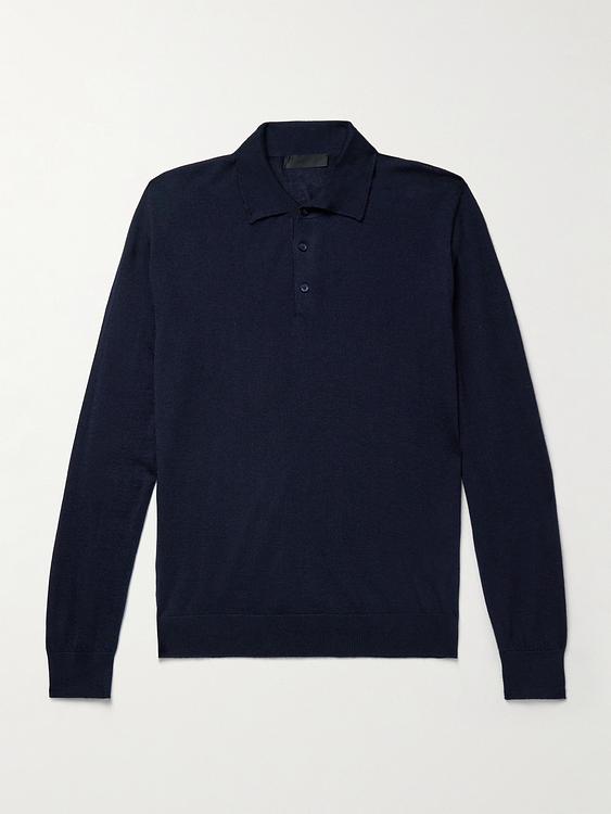 Black half-zip from Saman Amel