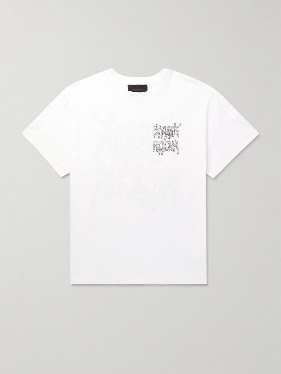 Print white t-shirt from Simone Rocha
