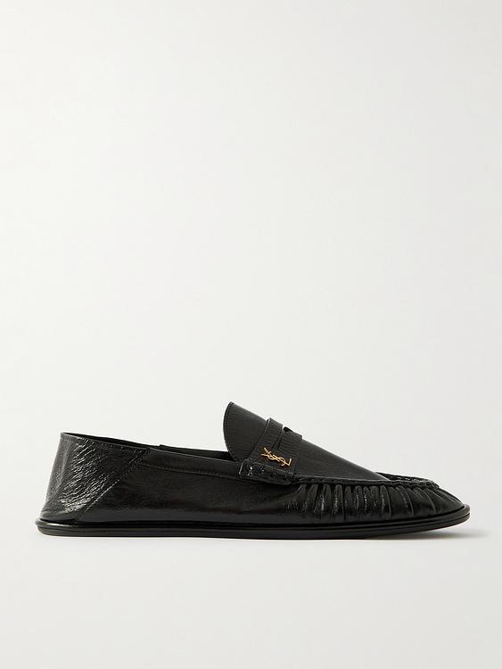 Black loafers from Saint Laurent