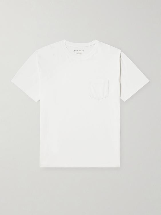 White t-shirt from Peter Millar