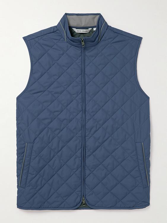 Blue vest from Peter Millar