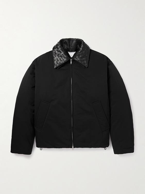 Black casual jacket from Bottega Veneta