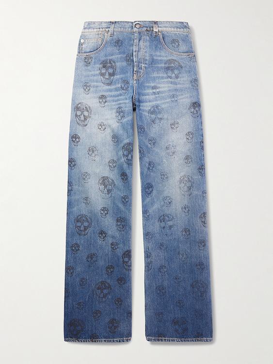 Blue jeans from Alexander Mcqueen