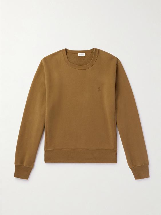 Taupe sweatshirt from Saint Laurent