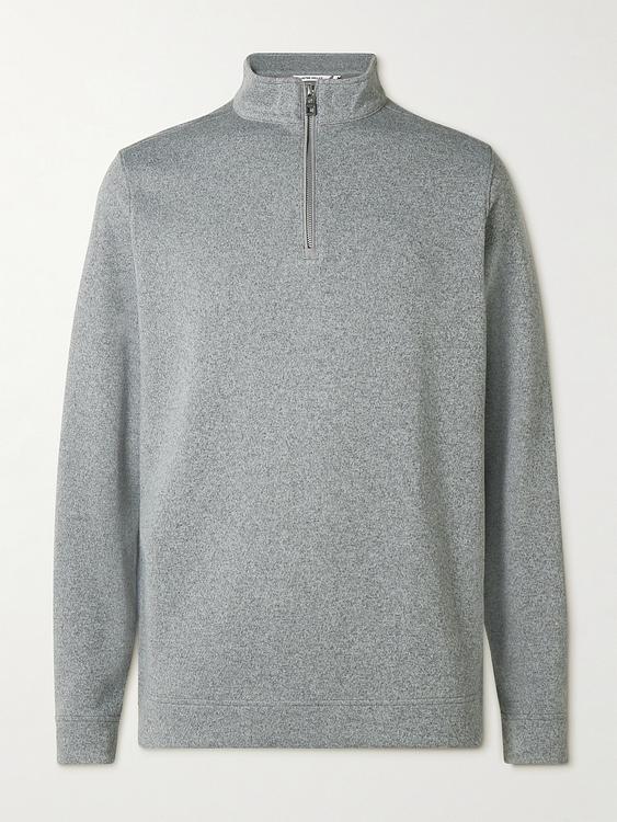 Grey half-zip from Peter Millar