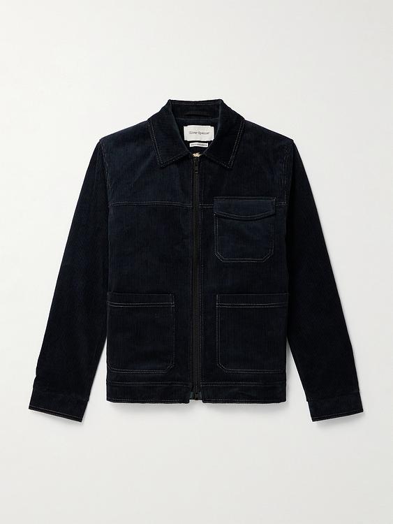 Black casual jacket from Oliver Spencer