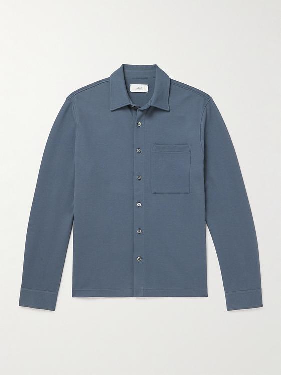 Dark grey casual shirt from Mr P.