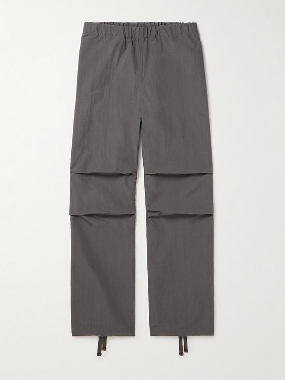 Taupe casual trousers from John Elliott