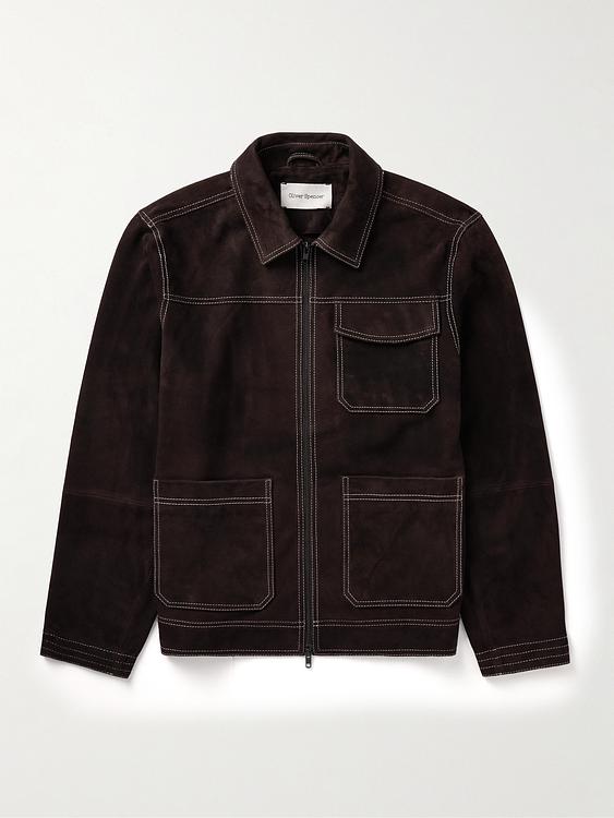 Black casual jacket from Oliver Spencer