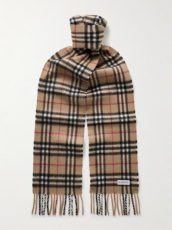 Checkered multicolor scarve from Burberry