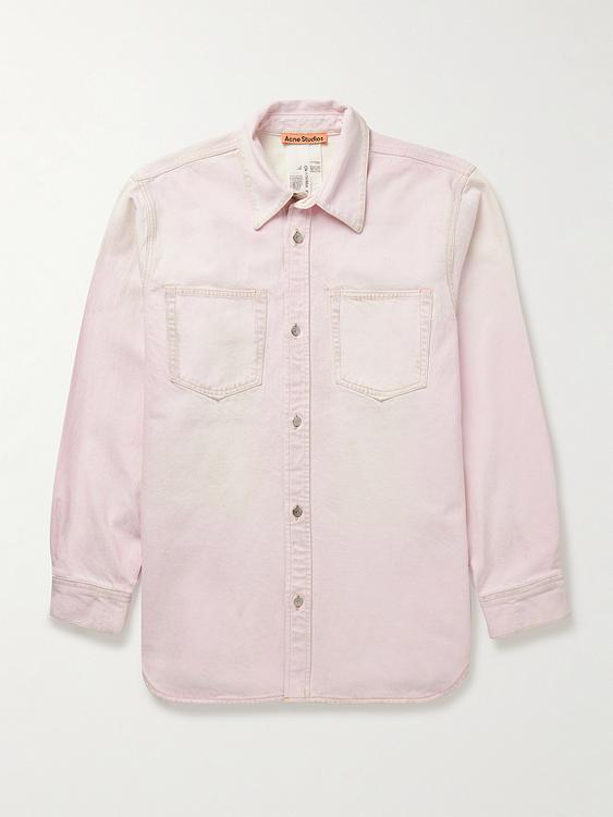 Light pink overshirt from Acne Studios
