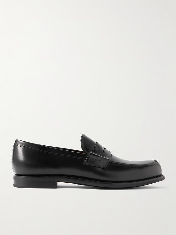 Dark grey loafers from Church's
