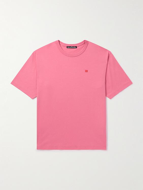 Pink t-shirt from Acne Studios