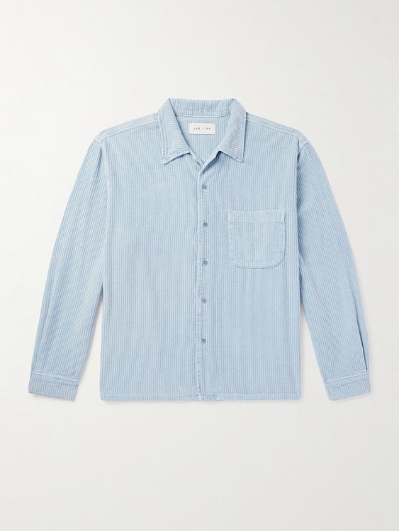 Light blue casual shirt from Les Tien