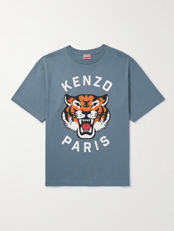 Print dark grey t-shirt from Kenzo