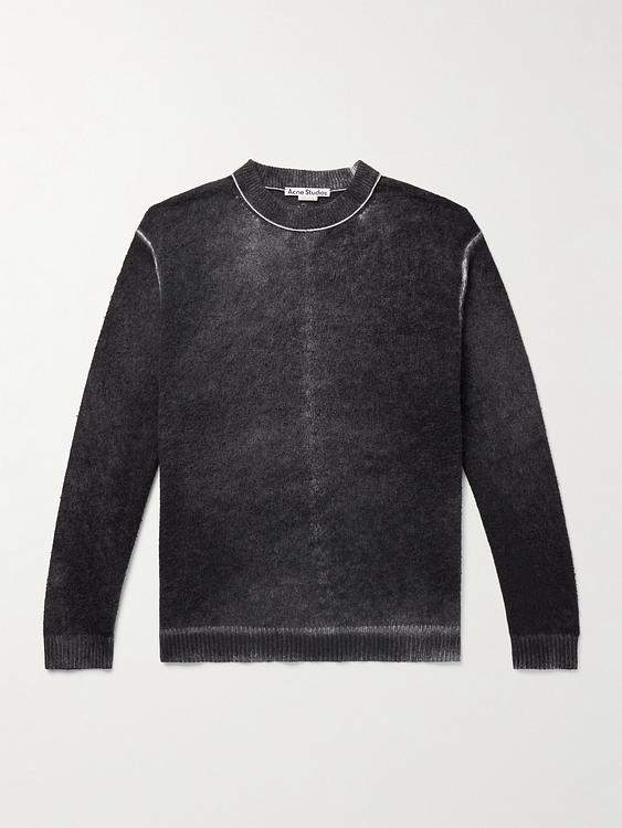 Black sweatshirt from Acne Studios