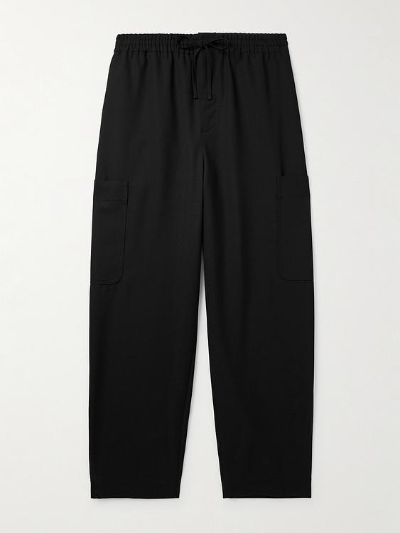Black casual trousers from Kenzo