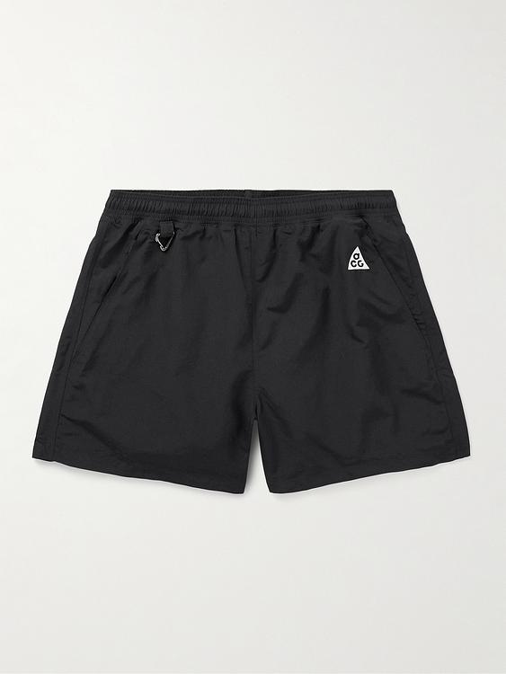 Black running shorts from Nike