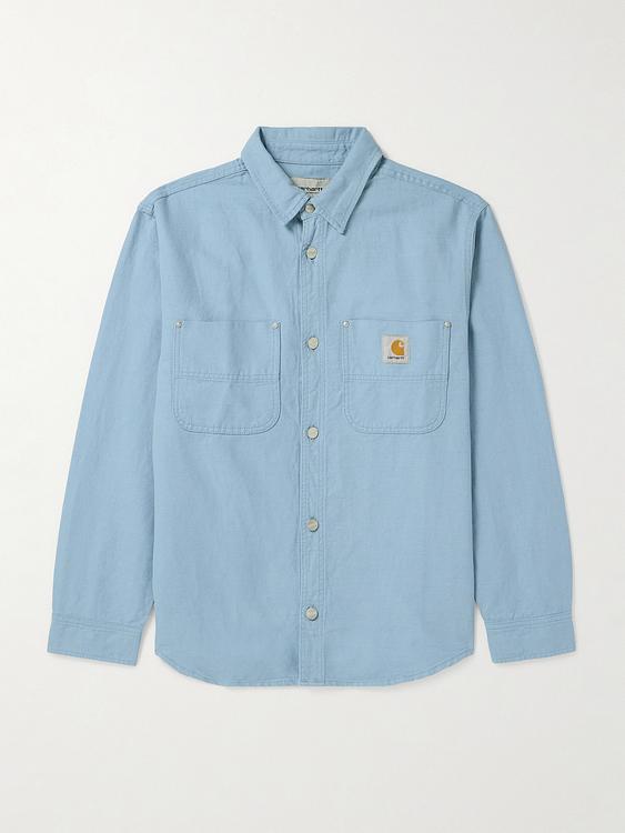 Light blue overshirt from Carhartt Wip