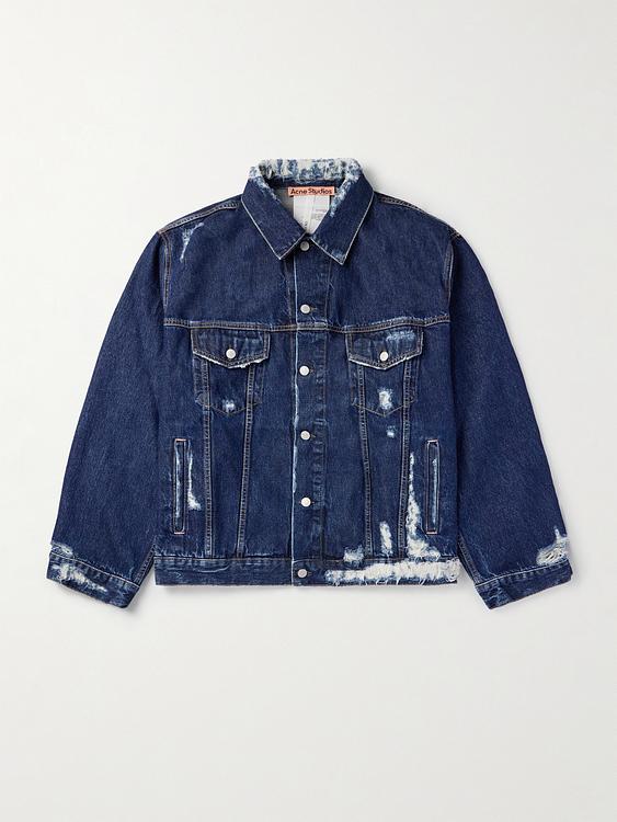 Dark blue denim jacket from Acne Studios