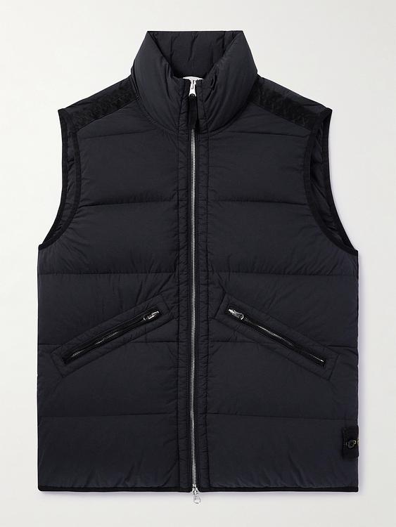 Black vest from Stone Island