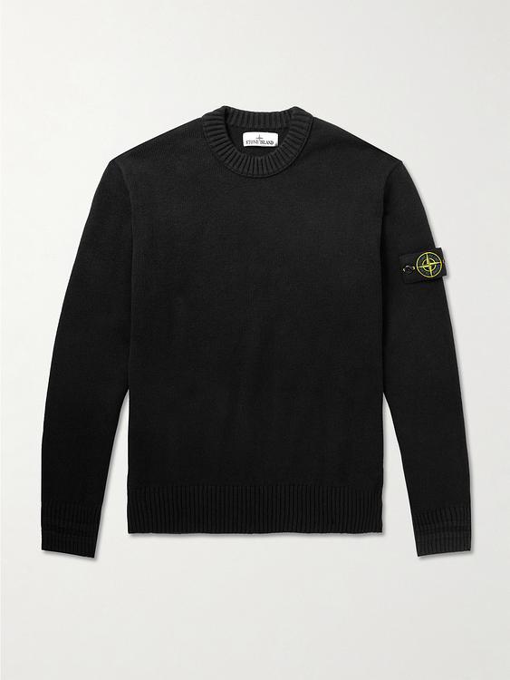 Black sweatshirt from Stone Island