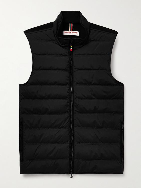 Black vest from Orlebar Brown
