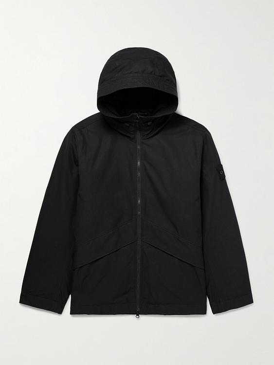 Black casual jacket from Stone Island