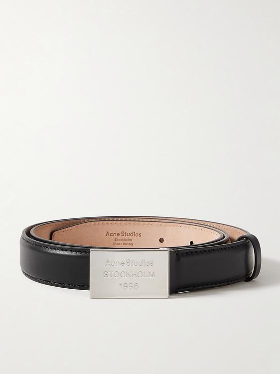 Print white belt from Acne Studios