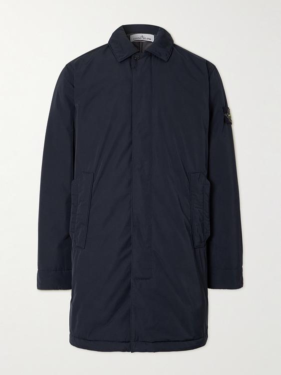Black coat from Stone Island