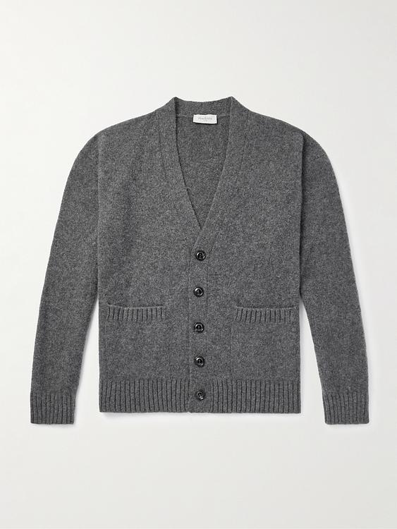 Dark grey cardigan from Piacenza 1733