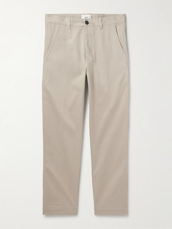 Beige chinos from Ami Paris