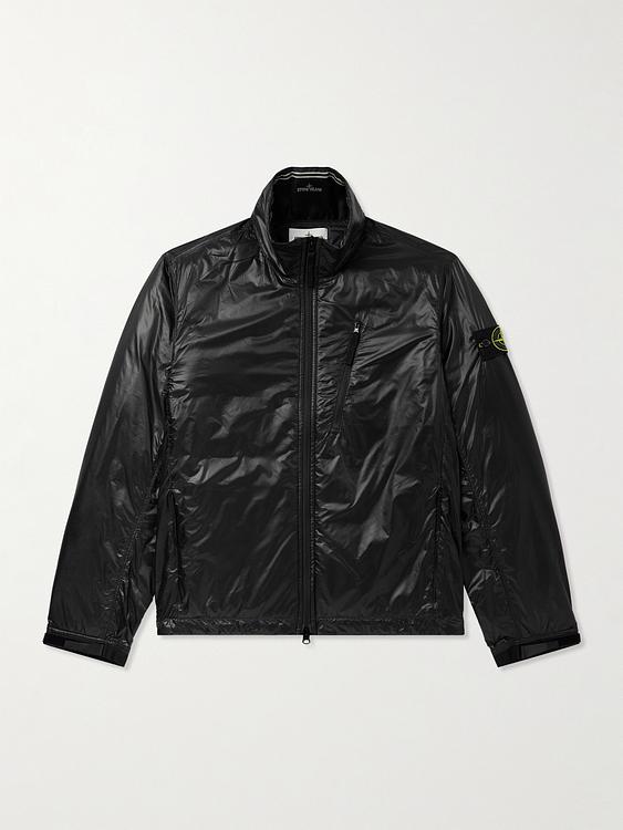 Black casual jacket from Stone Island