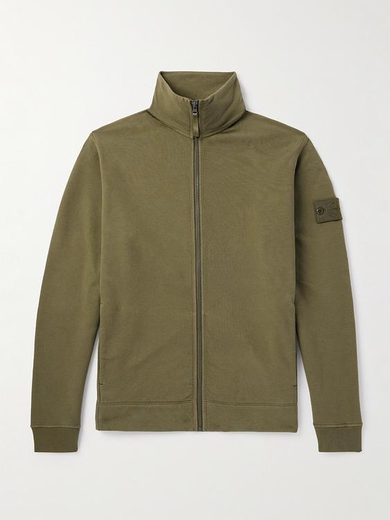 Taupe casual jacket from Stone Island