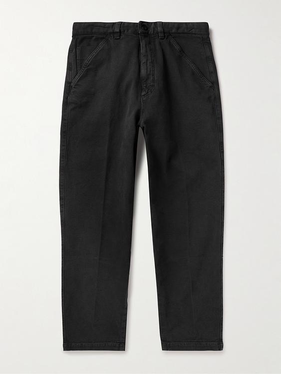 Black chinos from Incotex