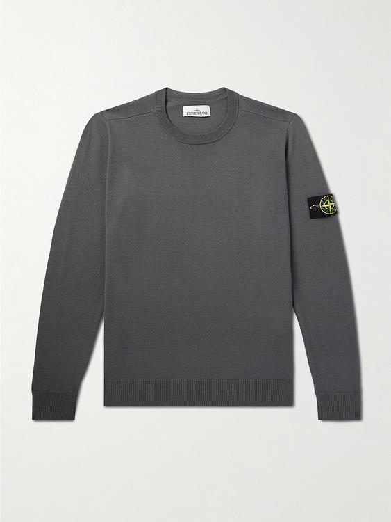 Dark grey sweatshirt from Stone Island