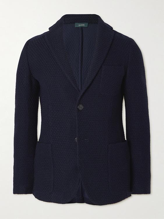 Black cardigan from Incotex