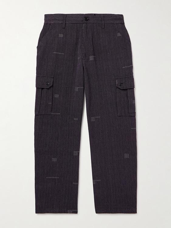 Black cargo trousers from Kardo
