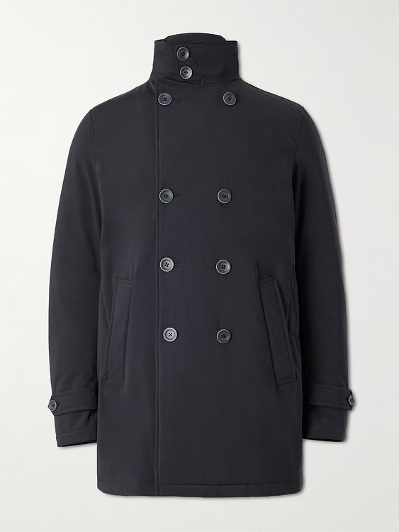 Black coat from Herno