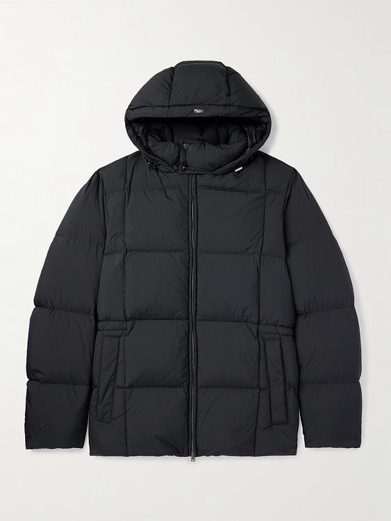 Black down jacket from Herno
