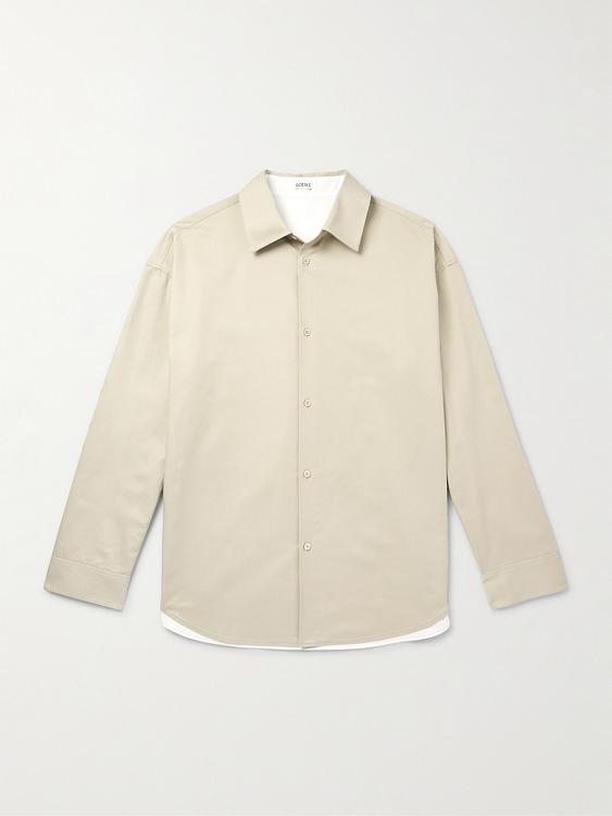 Beige casual shirt from Loewe